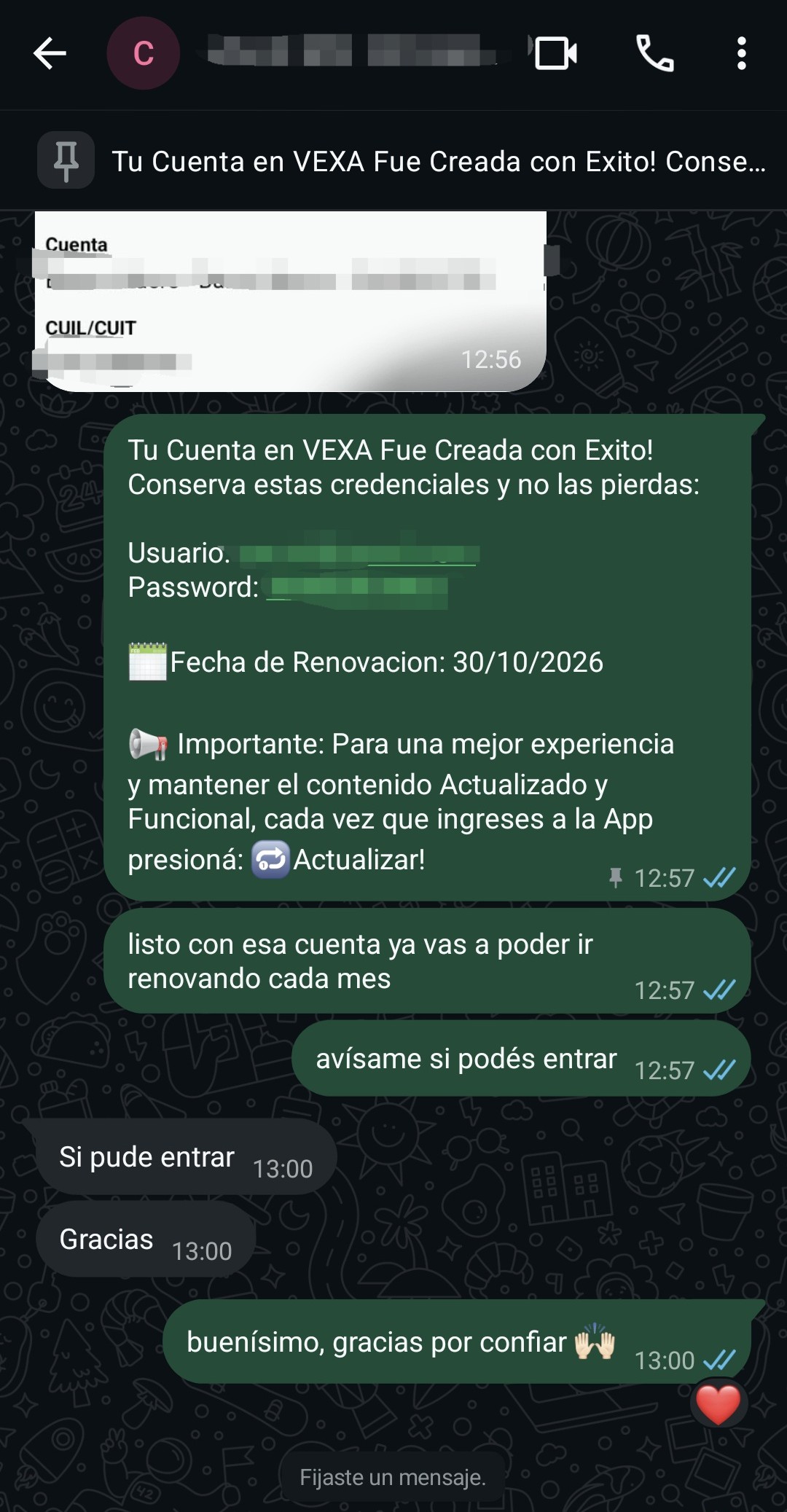 Referencia de cliente 4
