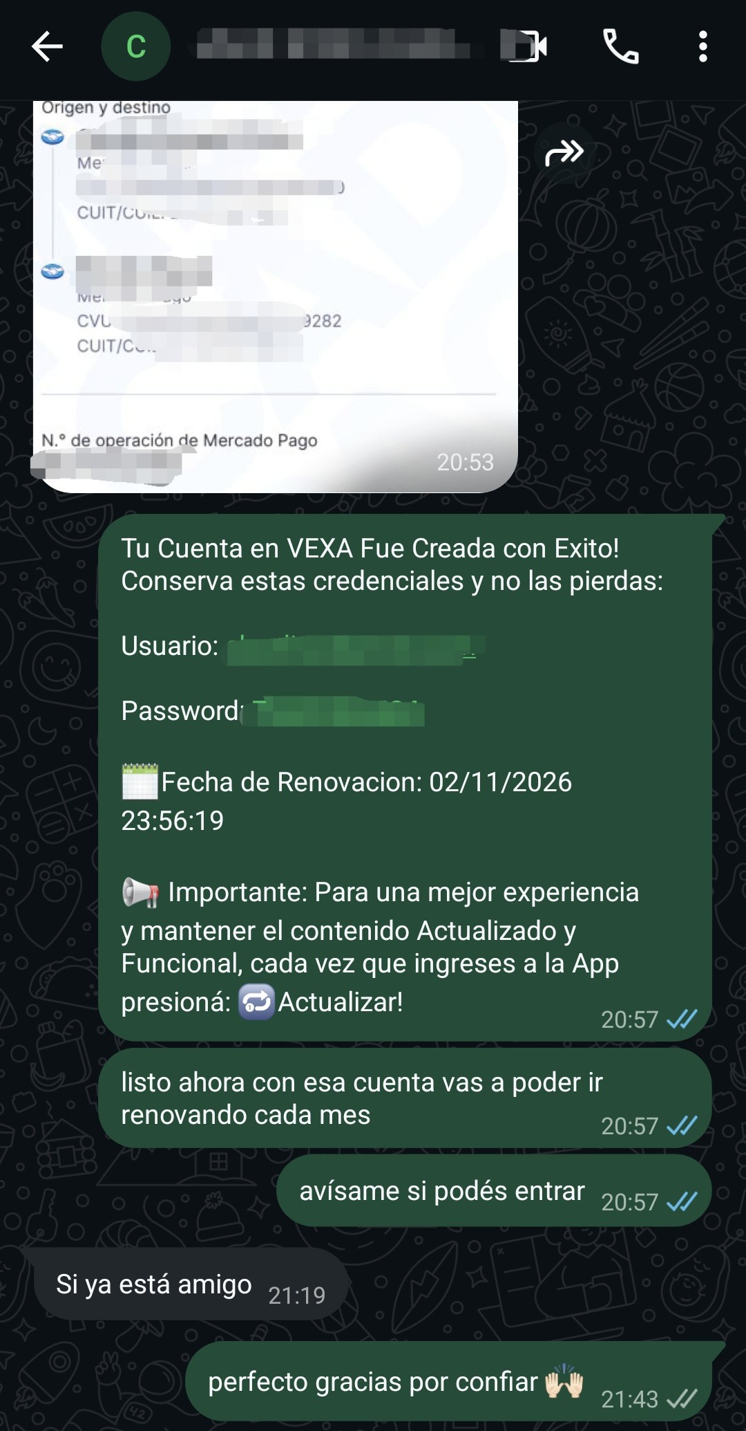 Referencia de cliente 3