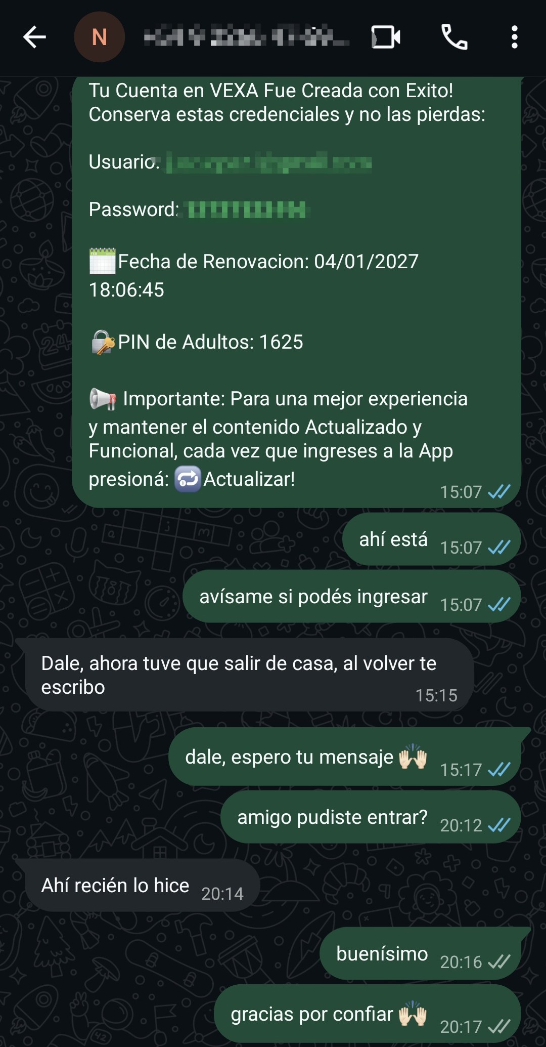 Referencia de cliente 2